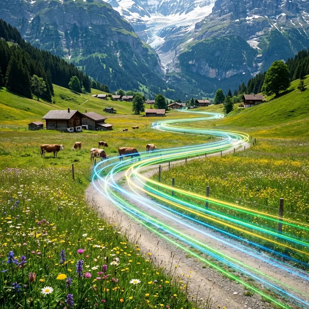 Alpes suisse Léman Lausanne Romande-IA innovation IA